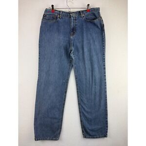 Polo Jeans Co Ralph Lauren Saturday Jeans Womens 12x31 Blue Straight Leg Cotton